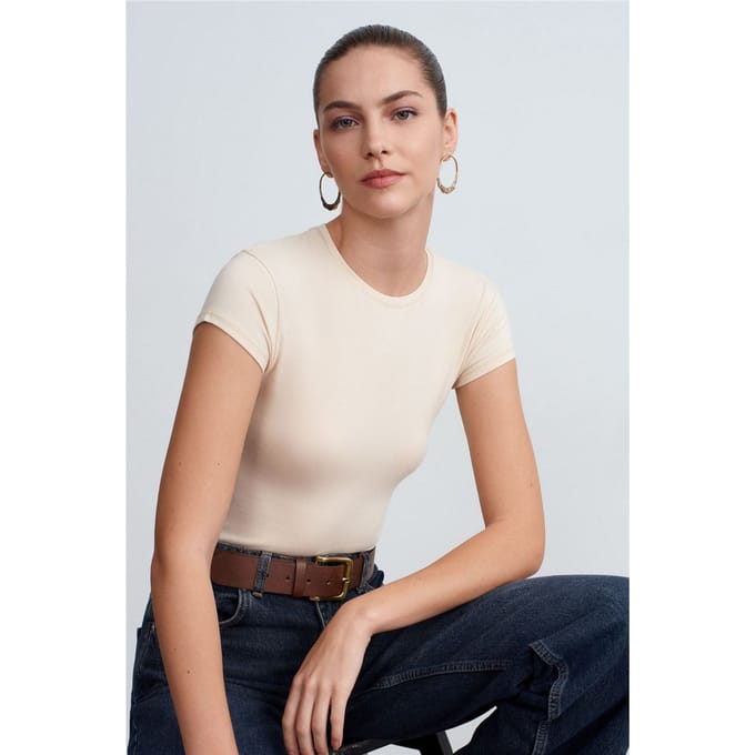Slim Fit Crew Neck T-Shirt