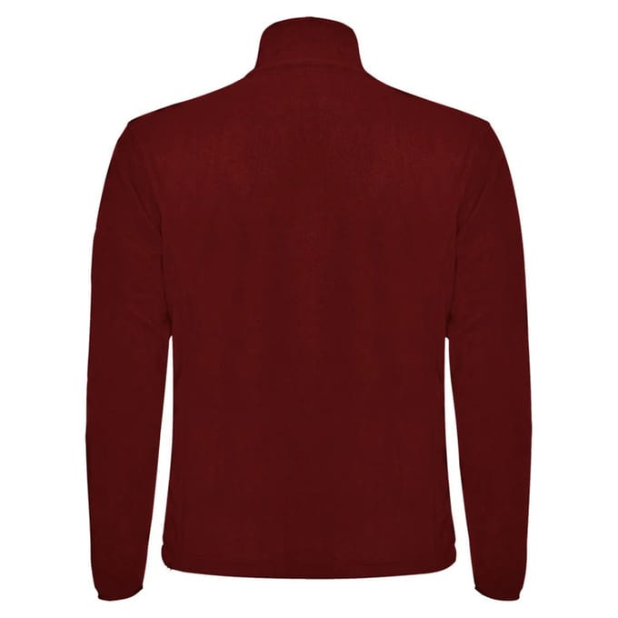 Roly Heren Luciane Microfleece Jas (Granaatrood)