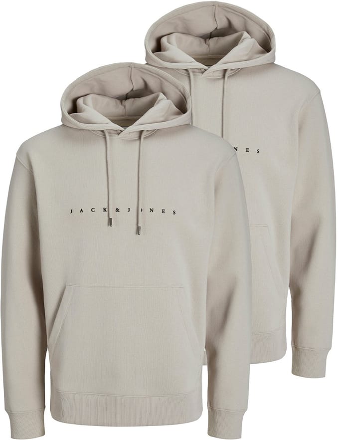 Jack & Jones Heren hoddie 2 pack Star