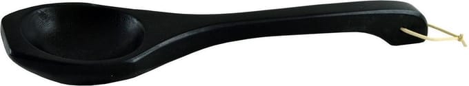 Saunia - Sauna opgietlepel - Zwart hout - 40 cm