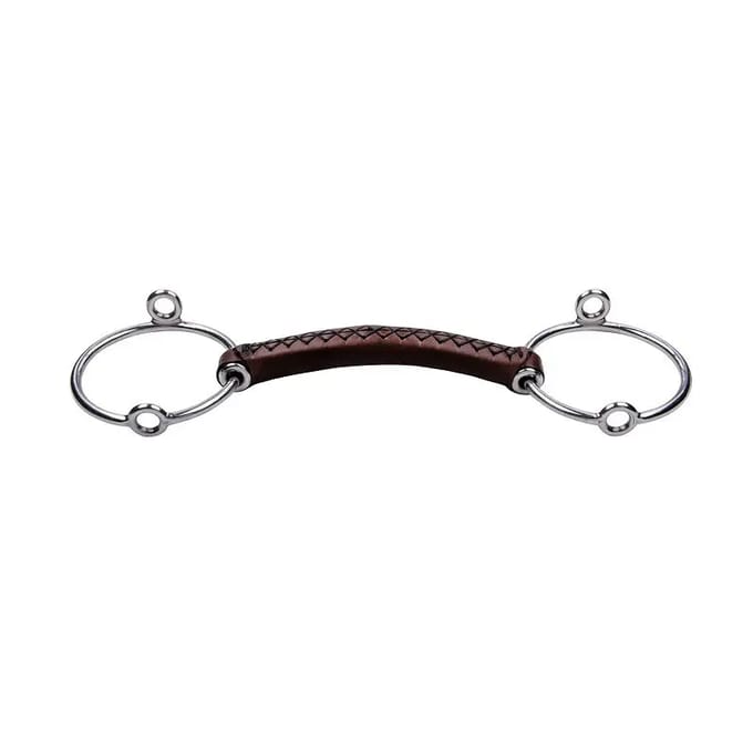 Trust leather-loose ring gag-straight-20mm   Watertrens Leder