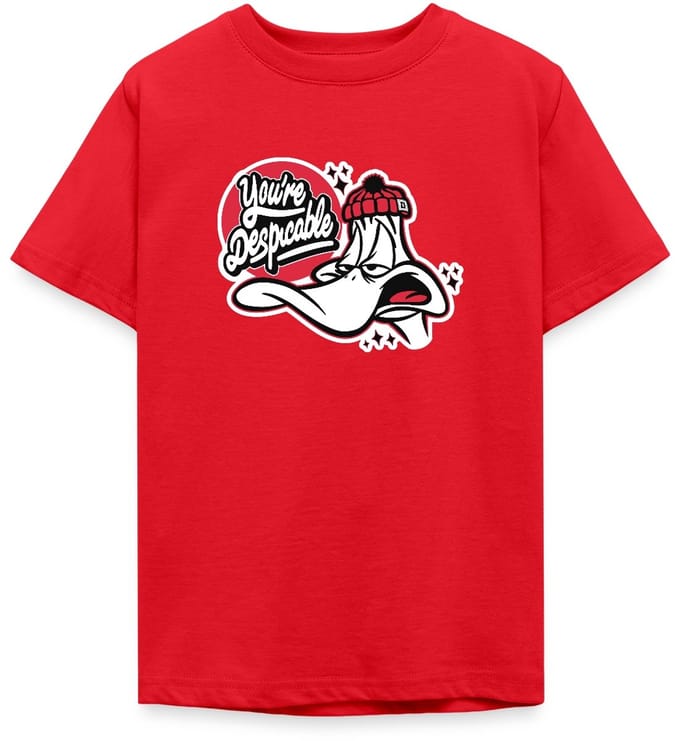 Looney Tunes Daffy Duck Despicable T-Shirt Tiener