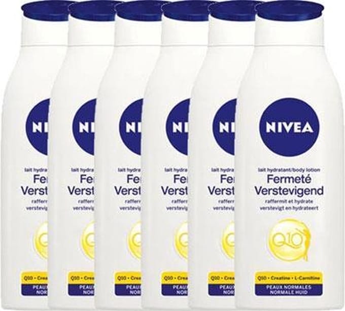 6x Nivea Bodylotion – Q10 Plus firming 400 ml