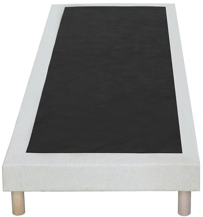 Vente-unique Decoratieve gewatteerde bedbodem 90 x 190 - Beige - KOZANI van YSMÉE