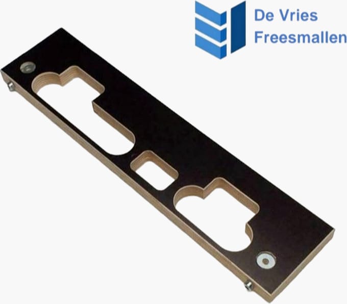 Freesmal sluitplaat 1200 serie
