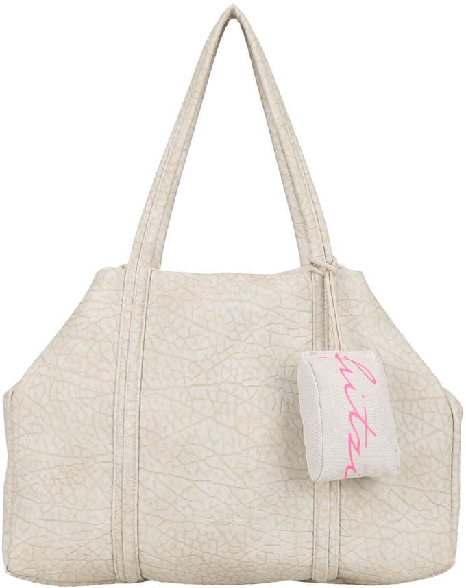 Fritzi aus Preußen shopper schoudertas Ella Shopper Matta White Sand beige