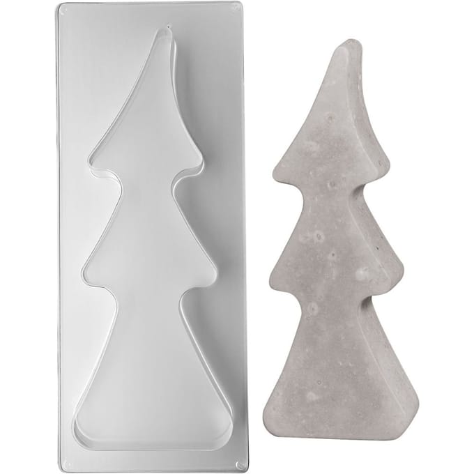Gietvorm "Dennenboom groot", ca. 12,5 x 33 cm