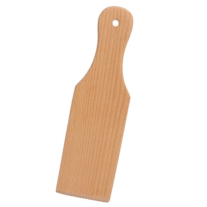 Gnocchi Plank Beuk Glad Oppervlak Lichtgewicht Praktisch Gnocchi Roller voor Perfecte Vorm beige