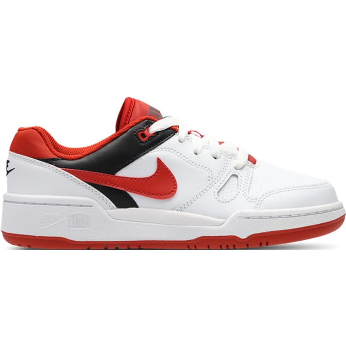 Nike Full Force Low Kindersneakers - Wit - Maat 39 - Leer
