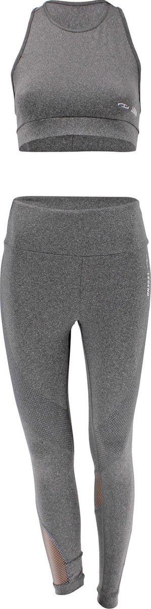 Sportlegging Mesh Grey L