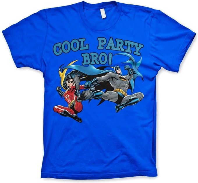 Batman Cool Party Bro! T-shirt blauw