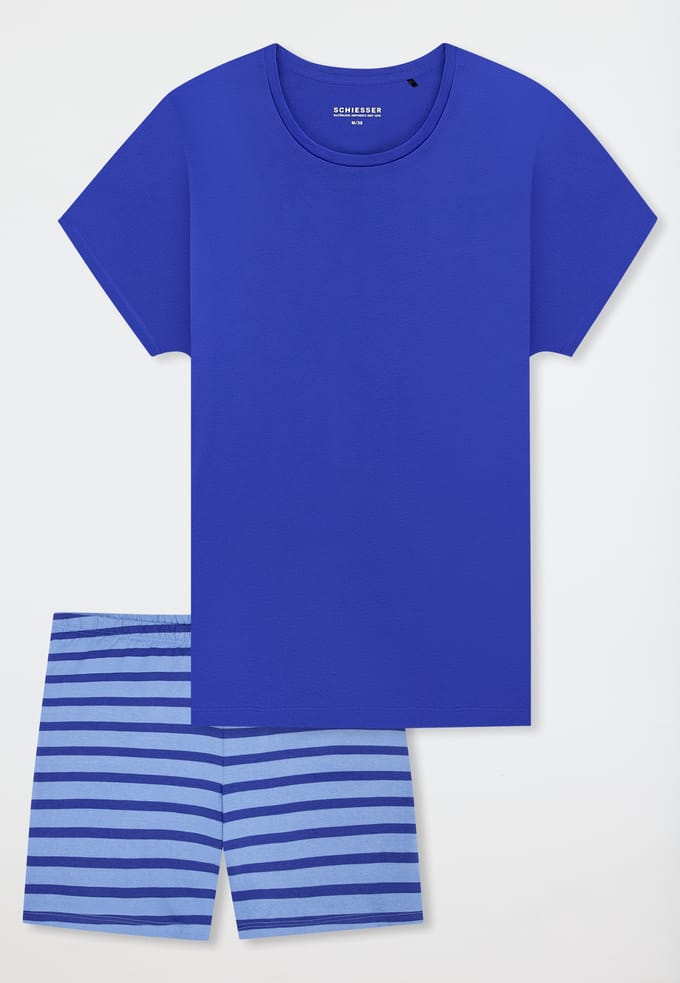 Korte pyjama met streepjes, royal - Casual Essentials 36