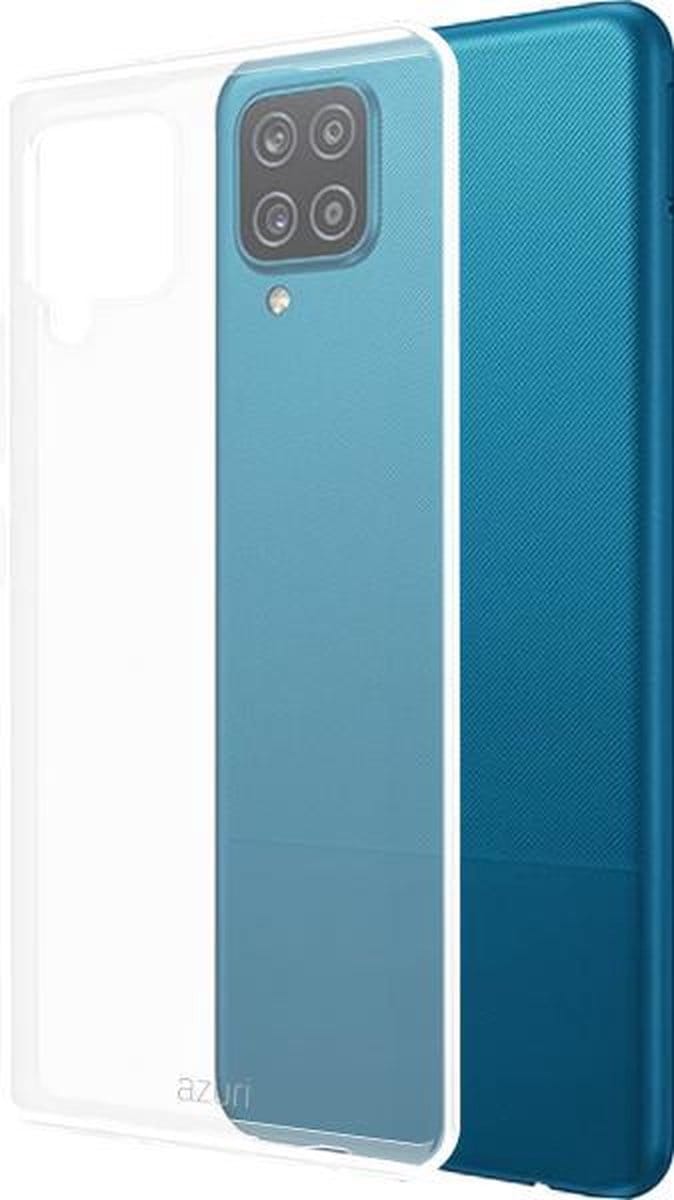 Azuri Samsung Galaxy A12 hoesje - Backcover - Transparant