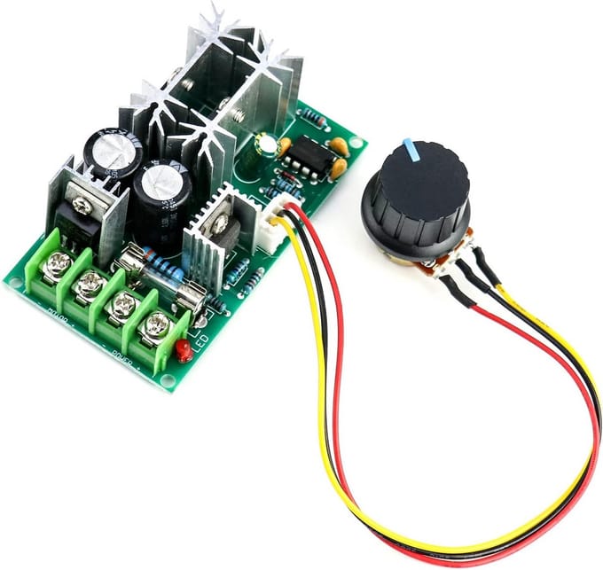 PWM DC motor snelheid controller 12V 24V 36V 48V 20A - hoogpresterende elektronische regelmodule