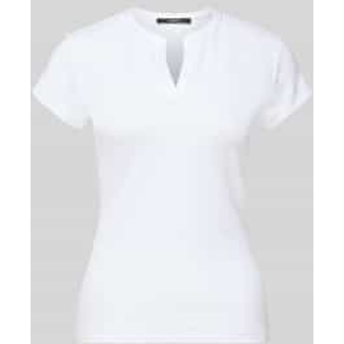 T-shirt in riblook model 'Kleoh'