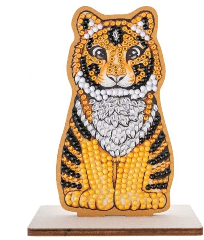 Luna Tiger - Crystal Art Buddy Kit