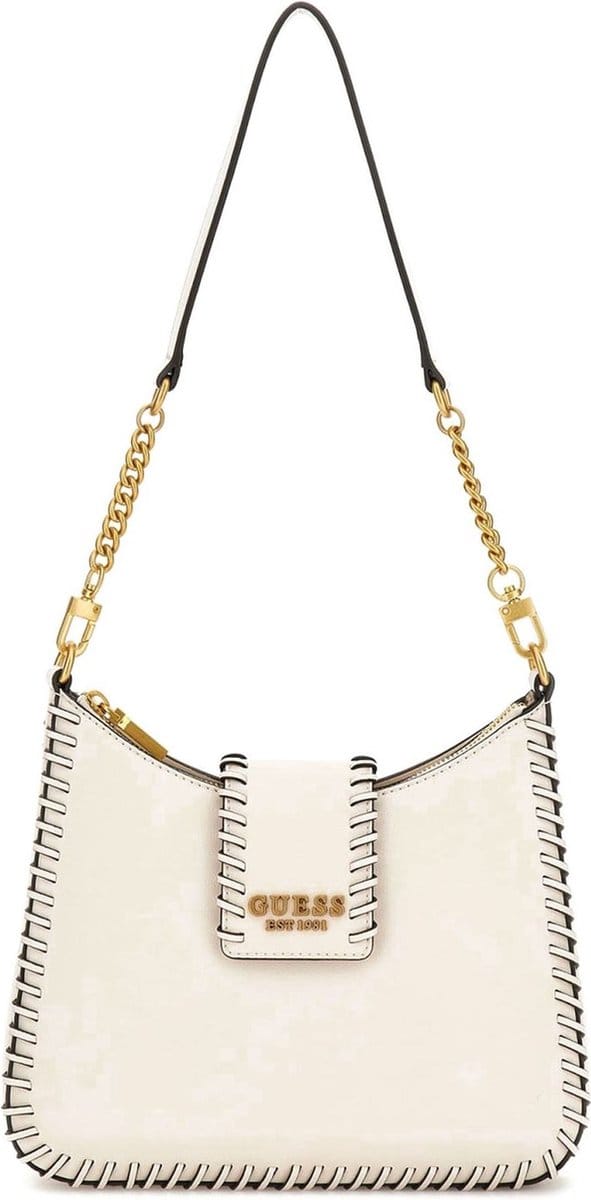 GUESS Schoudertas Libera Hobo Stone Crème