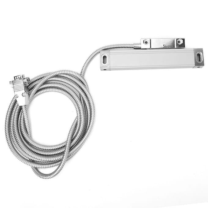 2AE3AE Lecture Échelle Linéaire 50mm 150mm 5um DRO pour Fraiseuse CNC Tour Machine