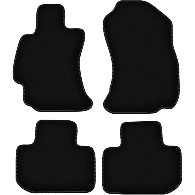 BASIC zwarte veloursmatten voor: Subaru Forester IV SUV (2013-)