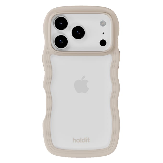 Phone Case Wavy Light Beige iPhone 17 Pro