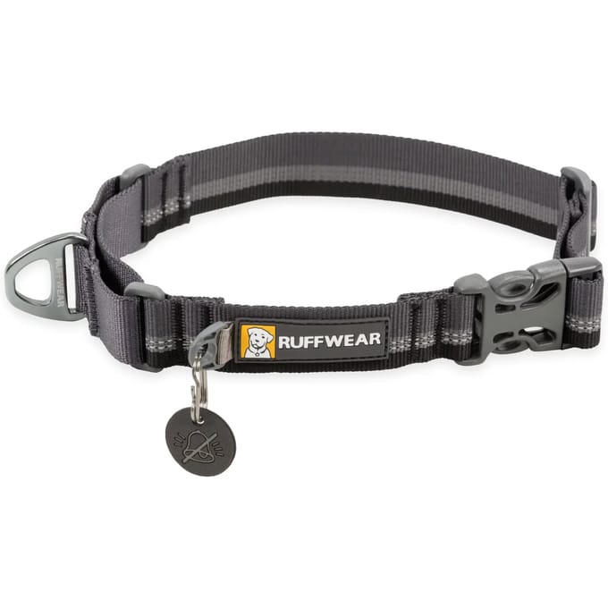 Ruffwear Web Reaction Halsband - Basalt Gray - 28/36 cm