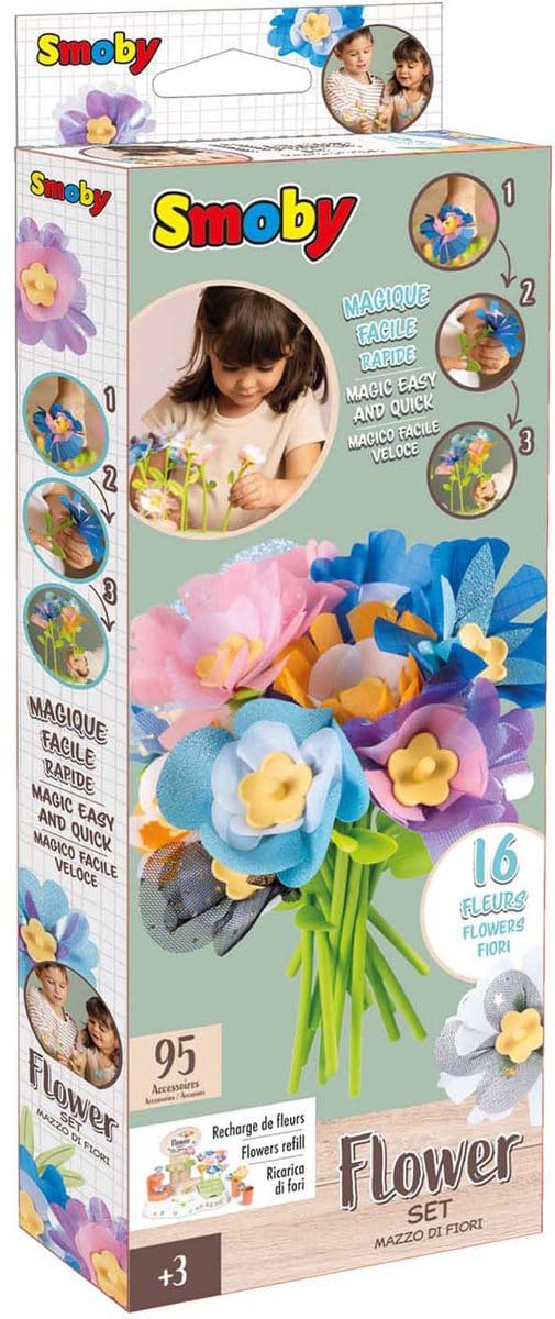 Decoratieve Bloemen Smoby Multicolour Kinderen