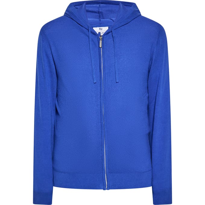 Mo Jas met capuchon Heren KONING BLAUW