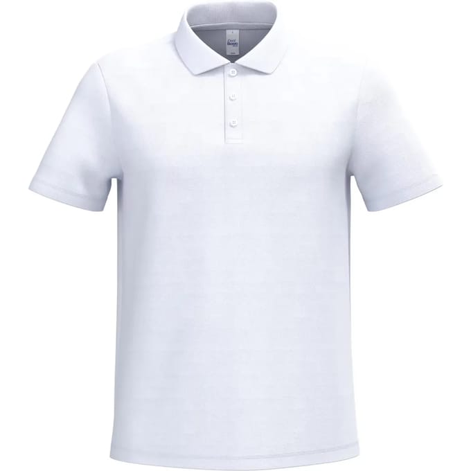 iDeal Basic Brand Heren piquépolo IB220 - Ideal White - L