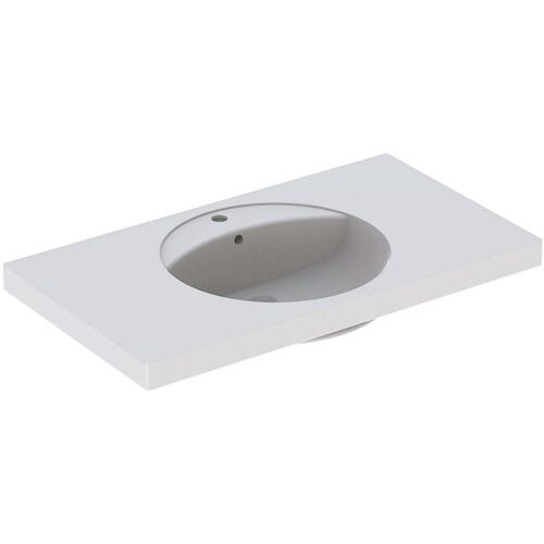 Geberit Preciosa washbasin 100 x 55 cm with tap hole and overflow 124200000
