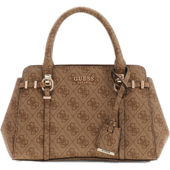Guess Leona Logo Medium Handtas Dames - Imitatieleer - Print