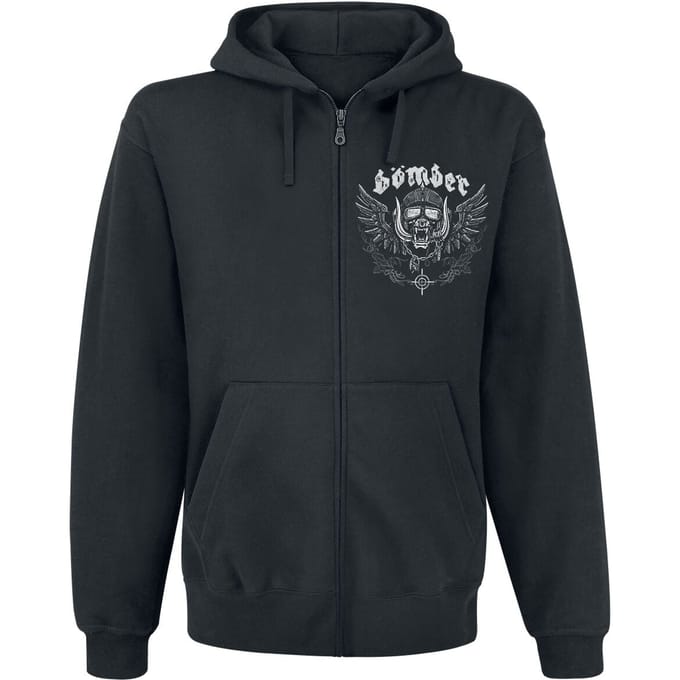 Motörhead Trui met capuchon - Bomber Planes - S tot XXL - voor Mannen - zwart