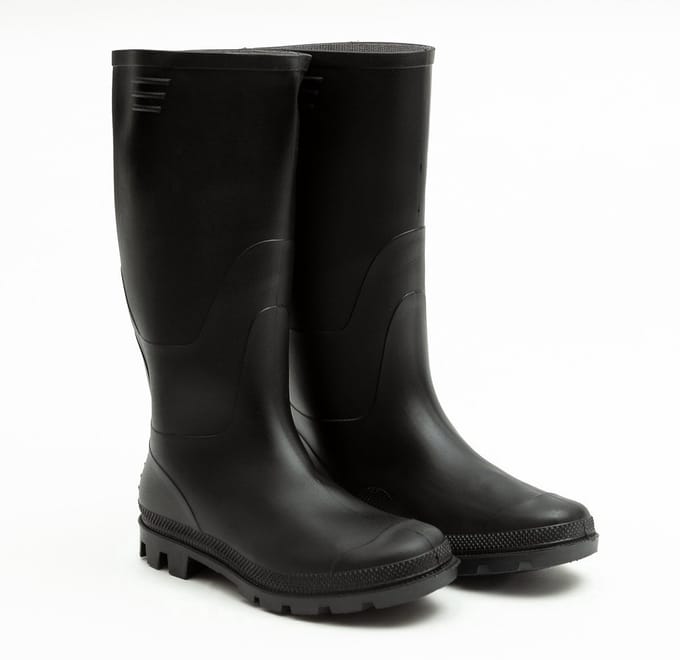 Regenlaarzen waterdicht en met antislip zool - maat 39