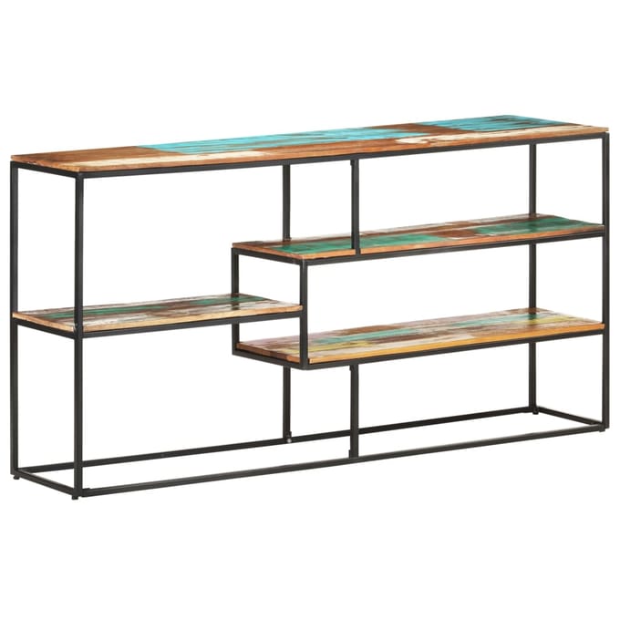 vidaXL - Dressoir - 150x30x75 - cm - massief - gerecycled - hout