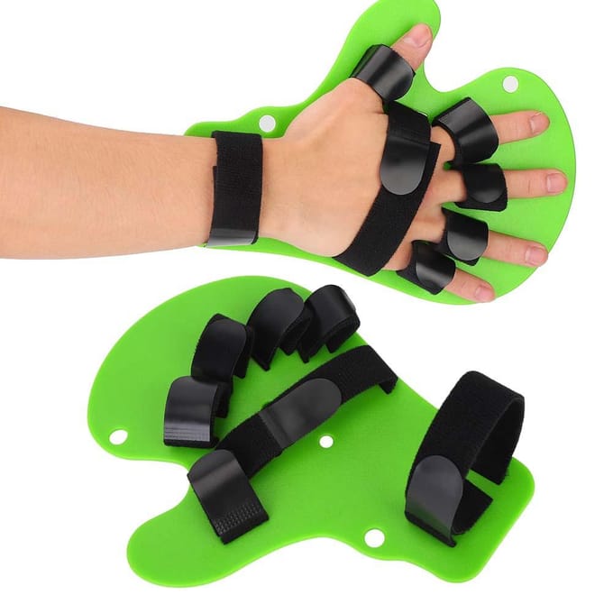 Hand Vinger Orthotics Positionering Vingerbord Ondersteunende Brace voor Linker- en Rechterhand black