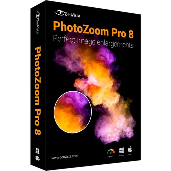 PhotoZoom Pro 8 Win/Mac, Downloaden Mac OS