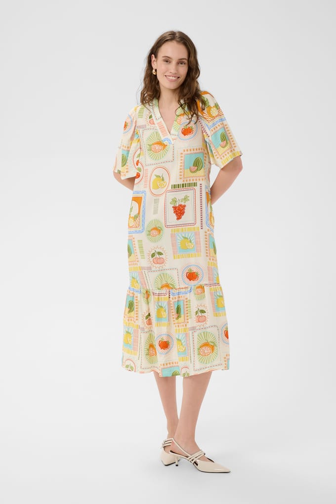 Jurk CUorange Jurk Relaxed fit