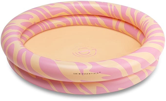 Swim Essentials - Zwembad - Ø100 cm - Rose/Gold - panterprint - kind