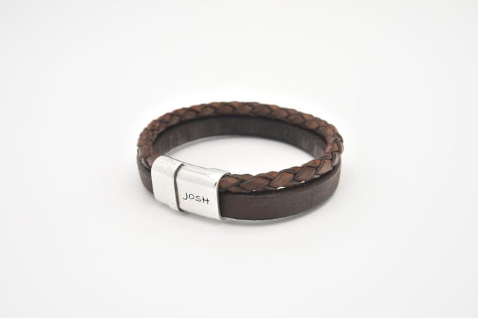 Josh-9110-Armband-Cognac-Heren-21,5cm