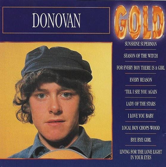 CD DONOVAN - Gold GOLD085 Gold 1993 Europa Rock Gebruikt yellow