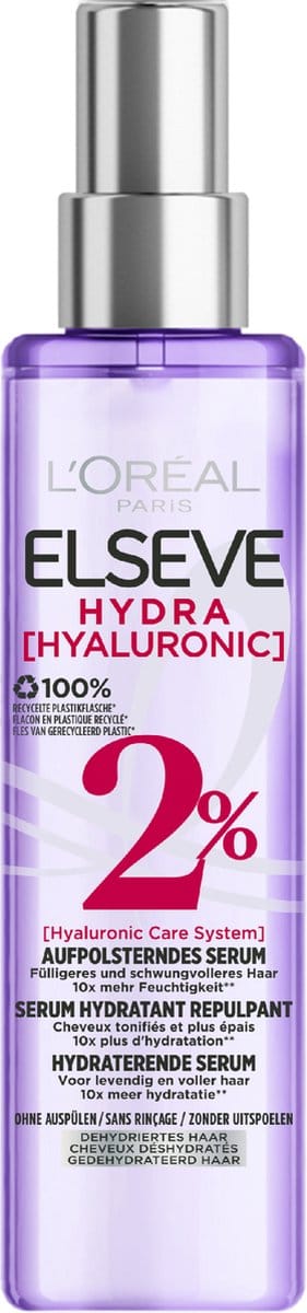 L'Oréal Paris Elsève Hydra Hyaluronic - Hydraterend Serum - 150ml