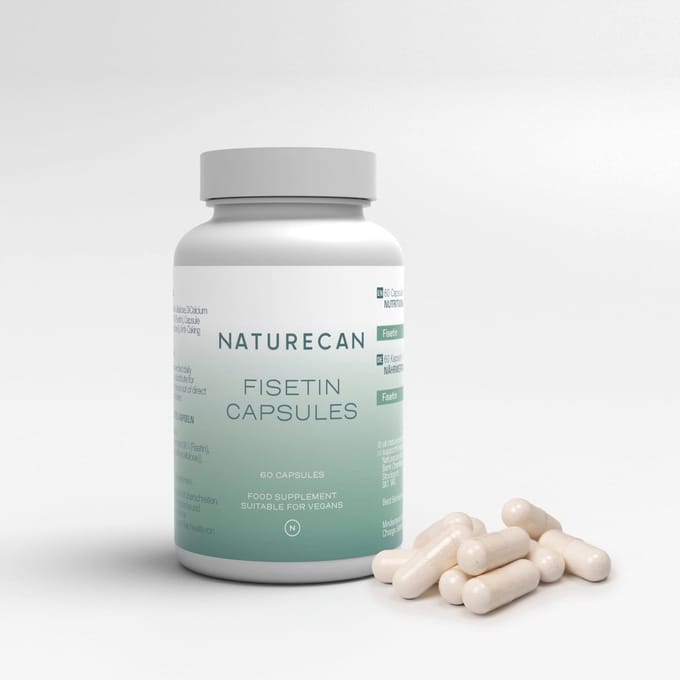Naturecan Fisetin - 100 mg - 60 Capsules - Senolytica - Longevity