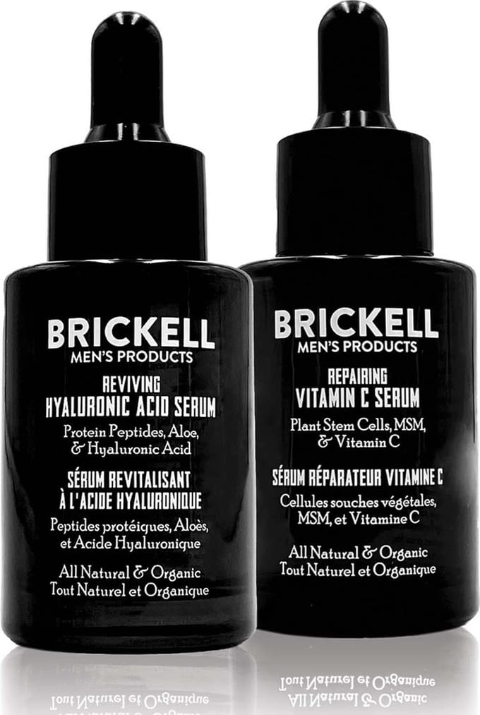 Brickell Daily Anti Aging Serum Routine 60 ml. | Face Care Set