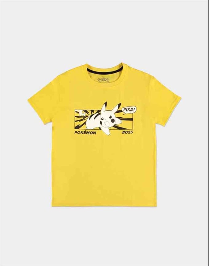 PokÃ©mon Dames Tshirt -M- Pika Geel