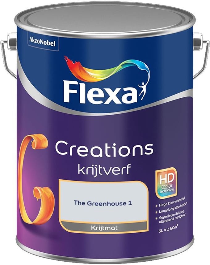 Flexa - Creations Muurverf Krijt - The Greenhouse 1 - Mengverf - 5 L