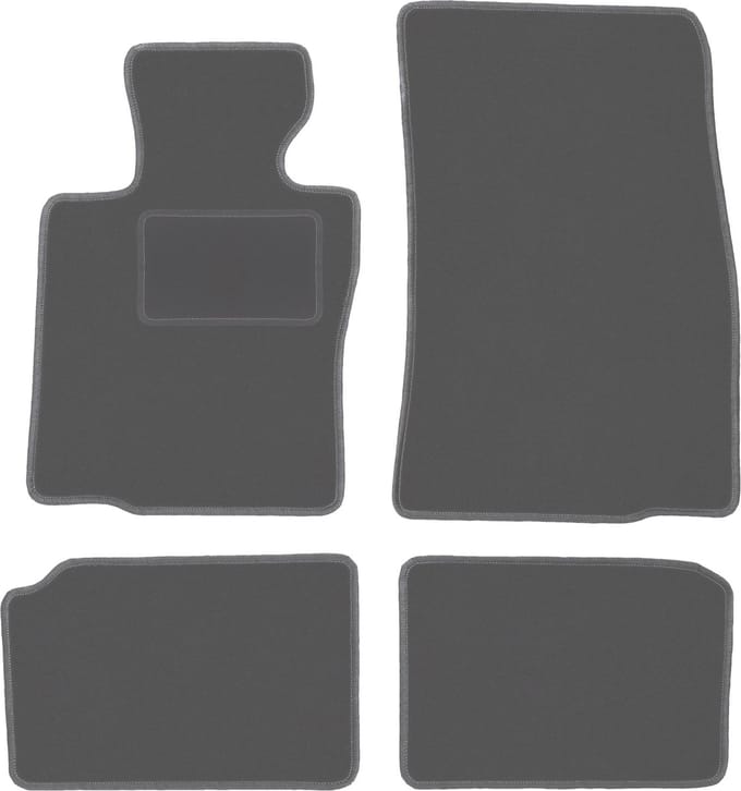 Grafiet automatten voor: Mini Countryman R60 hatchback (2010-2017)