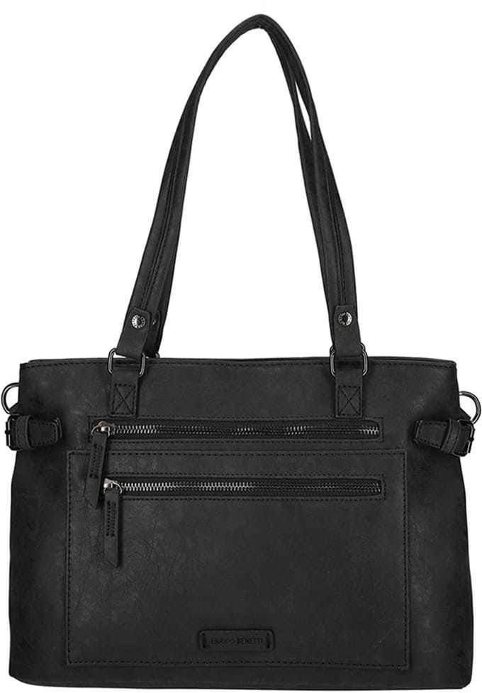 Enrico Benetti Medium Schoudertas / Crossbodytas Dames - Noumea - Zwart