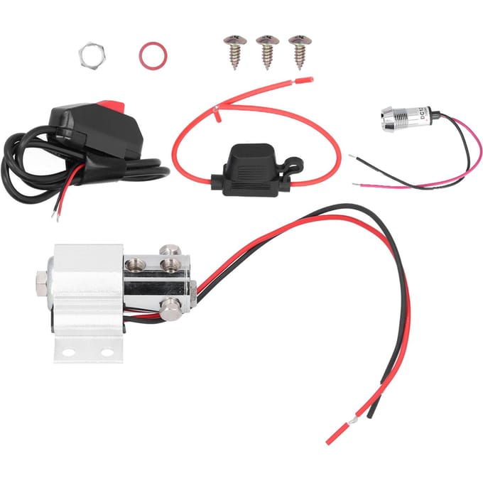 Auto Voorste Remleiding Lock Kit Banden Locker Aluminiumlegering Cruise Control Hill Holder Universeel white