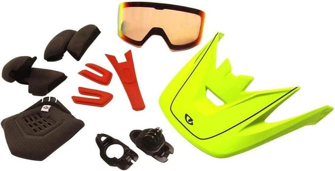 Vervangende Pads - Helmpads Set - Helm Onderhoud - Antibacteriële Behandeling - Medium - Zwart
