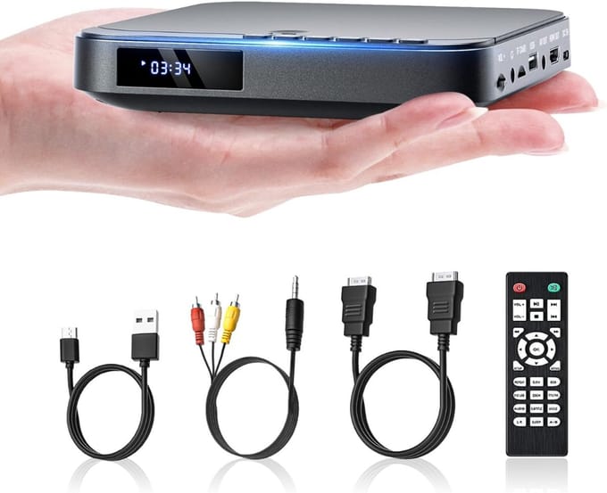 CRLYN® DVD Speler met HDMI - Blu Ray Spelers - Externe DVVD Speler