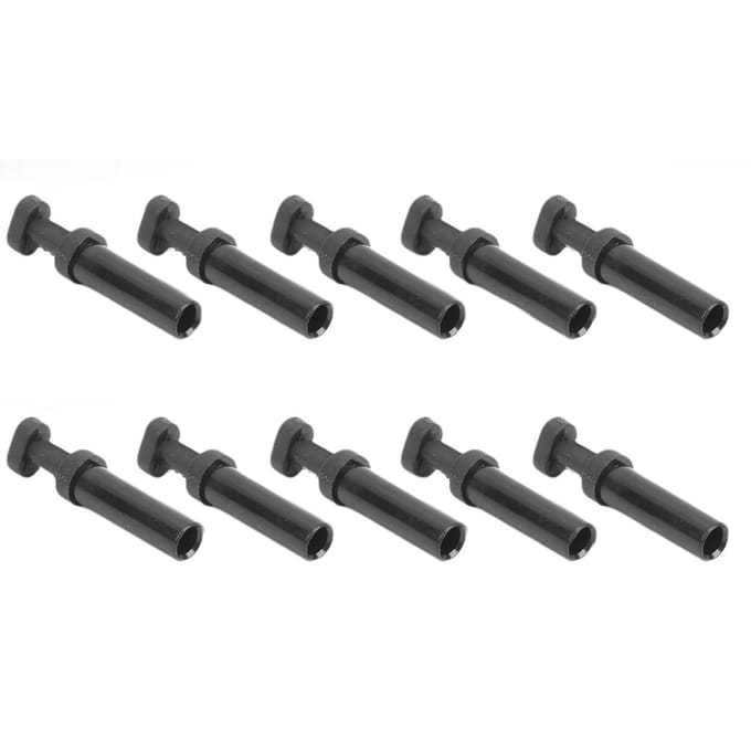 100 Stuks Druk om te Verbinden Fitting Stekker Plastic Industriële Pneumatische Accessoires 6mm